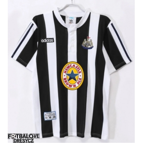 Newcastle United 1995-1997 Retro Domácí Dres Krátký Rukáv